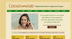 Desktop Screenshot of consum-mate.com