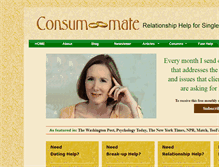 Tablet Screenshot of consum-mate.com